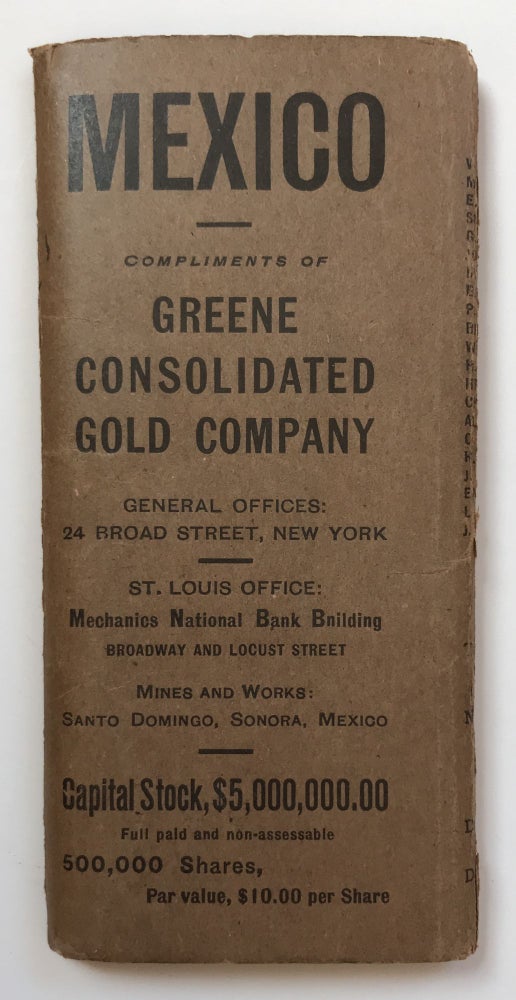 Item #1269 Mexico. Mexico, Greene Consolidated Gold Company.