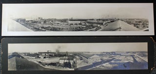 Item #2446 [Two Panoramic Photographs of the Port of Long Beach]. California Photographica