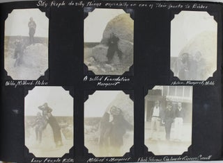 [Annotated Vernacular Photograph Album Featuring the Exploits of an Arizona Woman in the American West and Chicago Over a Long Period of Time]