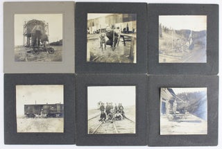 Item #3777 [Group of Annotated Vernacular Photographs Along the Chicago, Burlington, and Quincy...