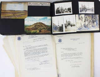 Item #4345 [Vernacular Photograph Album and Scrapbook, Plus an Archive of Letters and Documents...