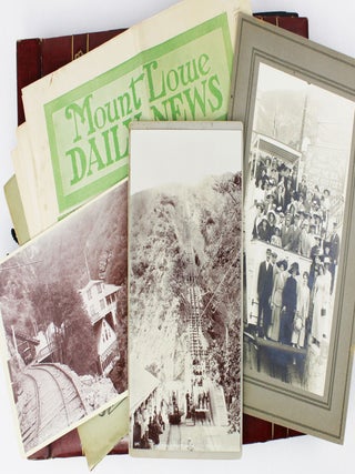 Item #4491 [Archive of the Mount Lowe Railway in Pasadena, Comprising Numerous Photographs,...