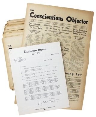 Item #4497 The Conscientious Objector. War Resisters League