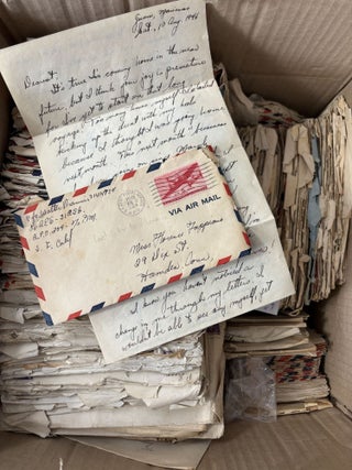 Item #5562 [Substantial Archive of Correspondence Between Private Walter Dianni and His Family...