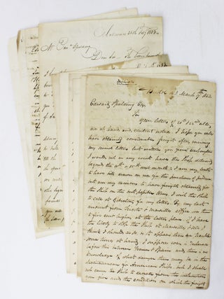 Item #6529 [Group of Nine Autograph Letters Written to Edward Spalding, a Businessman in Cuba]. Cuba