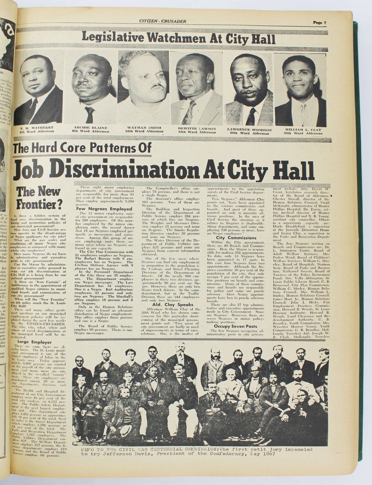 Item #6555 Citizen Crusader. African Americana, Missouri.