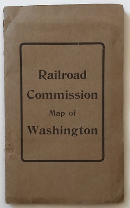 Railroad Commission Map of Washington. 1910