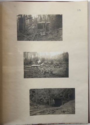 [Typescript Report on Castle Rock Coal Mine, with Maps and Photographs]