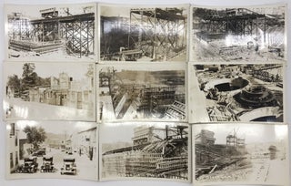 [Group of Thirty-Five Real Photo Post Cards Chronicling Construction of the Bagnell Dam in Depression-Era Missouri]