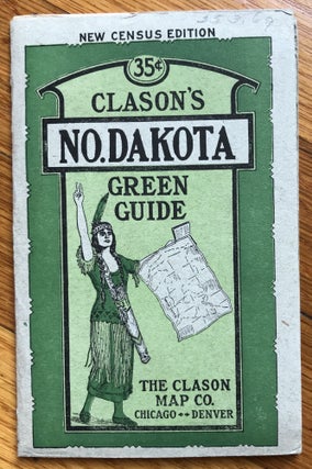 Item #1097 Clason's No. Dakota Green Guide. North Dakota
