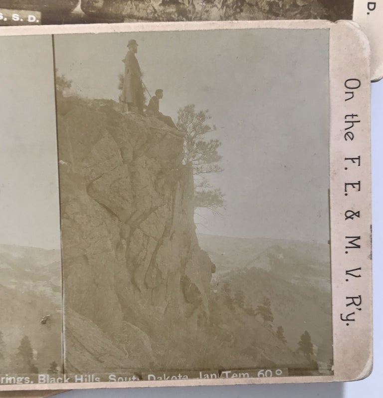 Item #1251 [Group of Fourteen Stereoviews of South Dakota Depicting the Black Hills Region]. William R. Cross.