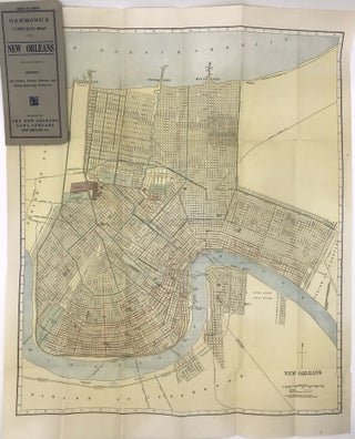 Item #1418 Hammond's Complete Map of New Orleans, Louisiana Showing All Streets, Ferries,...