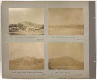 Item #1422 [Vernacular Photograph Album of Scenes from Iowa, Including a Substantial Journey by...