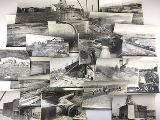 Item #1508 [Archive of Photographs Documenting the Construction of the Lanpher Reservoir to...