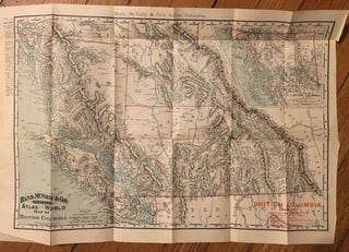 Item #158 Rand, McNally & Co.'s Indexed Atlas of the World Map of British Columbia [caption...