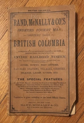 Rand, McNally & Co.'s Indexed Atlas of the World Map of British Columbia [caption title]