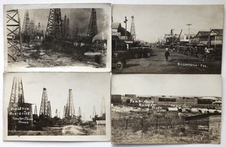 Item #1677 [Real Photo Postcards of Texas Oil Fields]. Texas, Photography