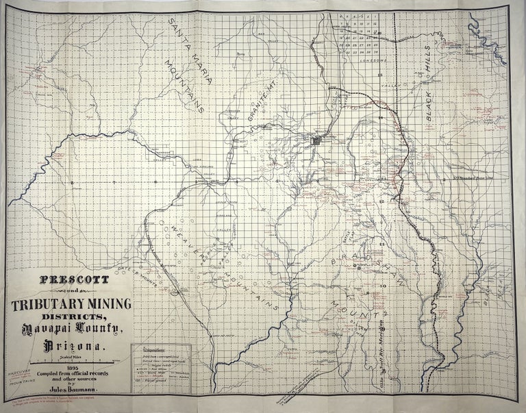 Item #1774 Prescott and Tributary Mining Districts, Yavapai County, Arizona. Jules Baumann.