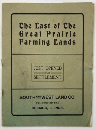 Item #1791 The Famous Rhea Pasture Bovina, Texas Just Opened for Settlement. The Last of the...