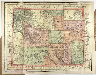 This Pocket Map of Wyoming Is Useful for Reference [cover title]