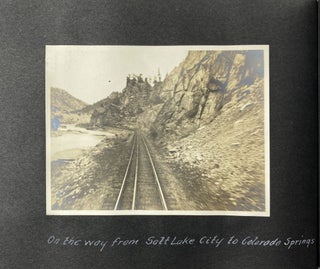 [Vernacular Photograph Album Documenting a Journey from Florida to California and then Colorado]