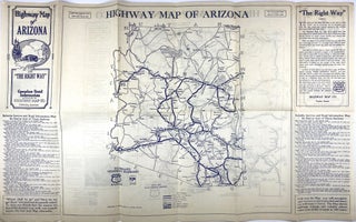 Highway Map of New Mexico / Highway Map of Arizona