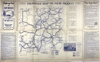 Highway Map of New Mexico / Highway Map of Arizona