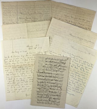 Item #1950 [Group of Six Letters Written to "Aunt May" and Her Daughter Franc by Her Niece,...