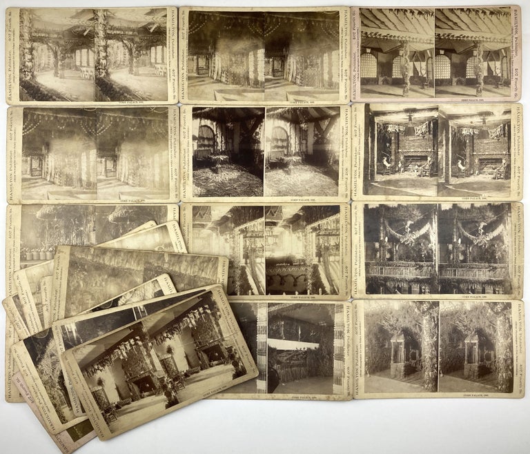 Item #1964 [Group of Twenty Stereoviews of the Sioux City Corn Palace of 1888]. Western Photographica, Iowa.