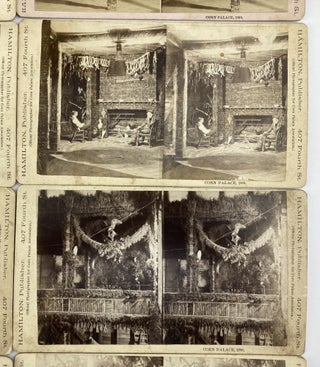 [Group of Twenty Stereoviews of the Sioux City Corn Palace of 1888]
