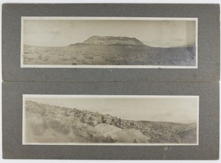[Four Panoramic Photographs of Late 19th-Century Placer Mining in Lake County, Oregon]