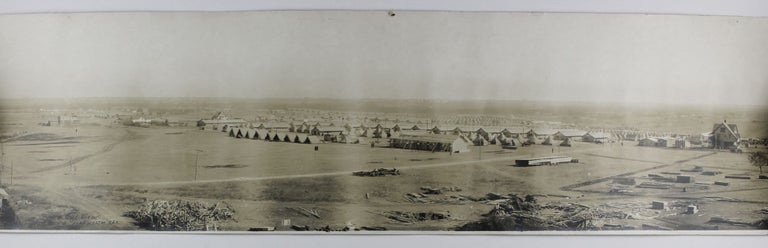 Item #1993 Bird's Eye View. Camp Bowie, Fort Worth Tex. October 1917. Texas, World War I.