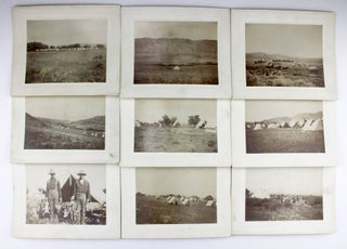 Item #2055 [Group of Vernacular Mounted Photographs Depicting Activities at Fort D.A. Russell]....