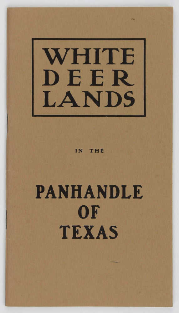 Item #2072 White Deer Lands. Texas, Real Estate.