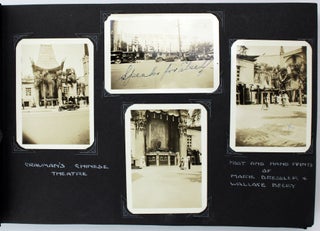 Item #2130 [Annotated Vernacular Photograph Album of Western Travel, Including Trips to...