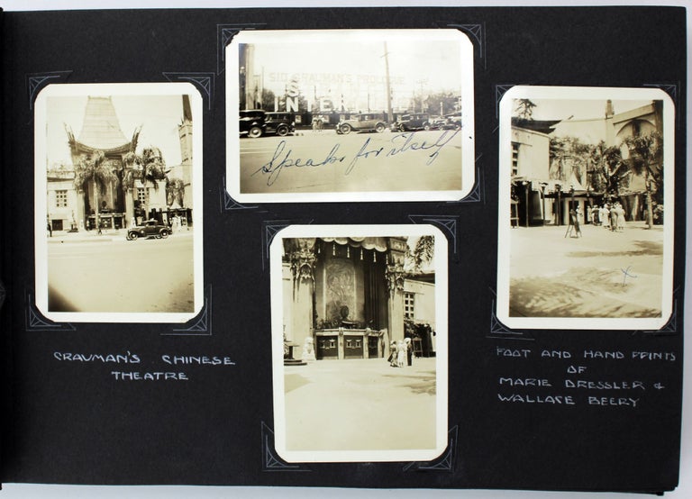 Item #2130 [Annotated Vernacular Photograph Album of Western Travel, Including Trips to Yellowstone, British Columbia, and California]. Women's Travel, Ruth Richardson.