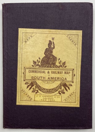Item #2153 Philips' Commercial & Railway Map of South America. South America, Railroads