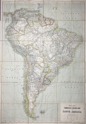 Philips' Commercial & Railway Map of South America