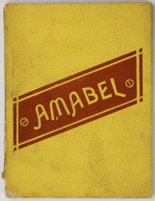 Item #2181 Amabel and Other Poems. Frank Humphreys