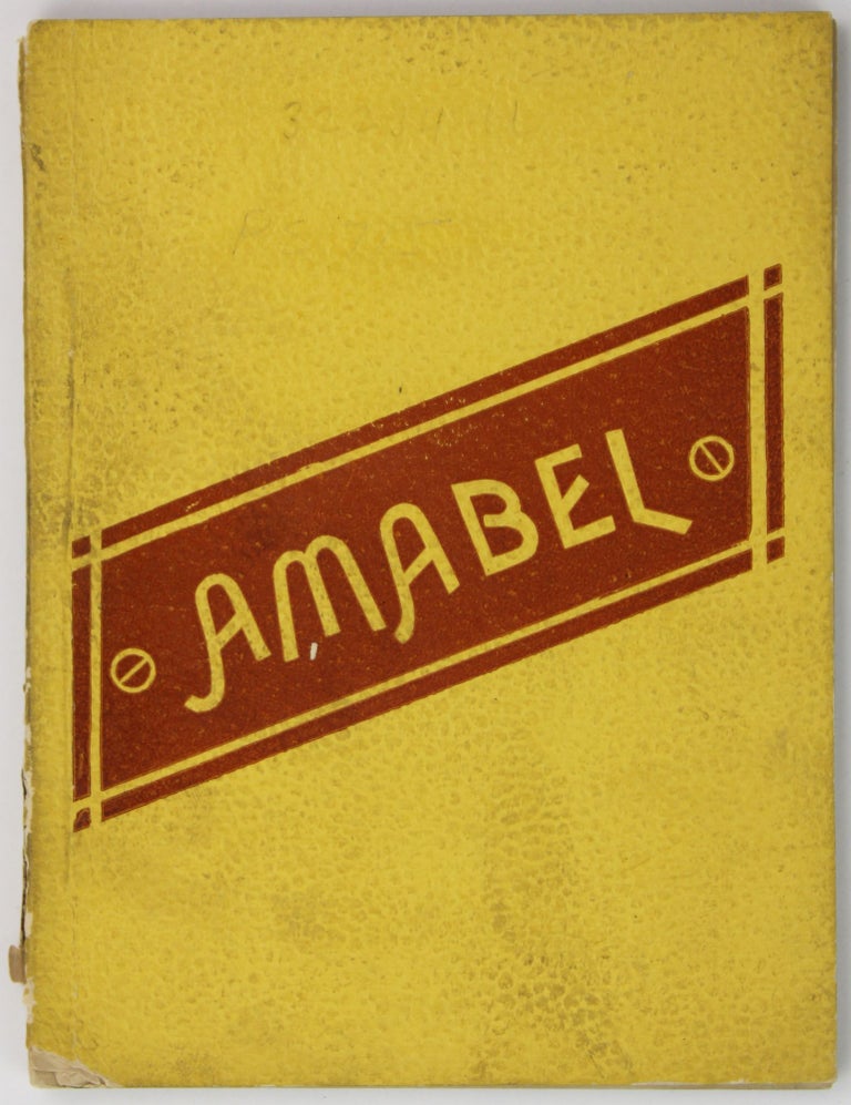 Item #2181 Amabel and Other Poems. Frank Humphreys.
