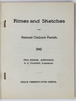 Rimes and Sketches