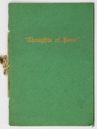 Item #2193 "Thoughts of Peace" Luman A. Field