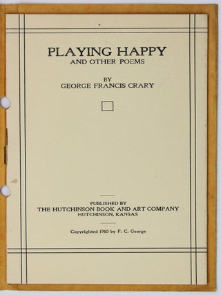 Playing Happy and Other Poems
