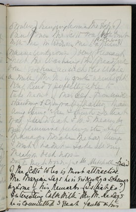 [Manuscript Diary of Christiana S. Hunnewell Describing a 1905 European Excursion and a 1911 Trip to the Canadian and American West]
