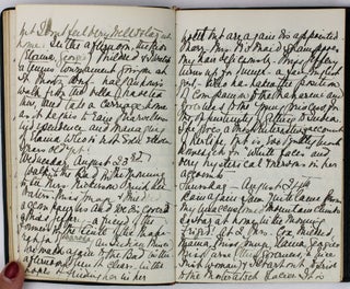 [Manuscript Diary of Christiana S. Hunnewell Describing a 1905 European Excursion and a 1911 Trip to the Canadian and American West]