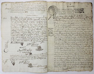 [Documents Relating to the Murder of Nicolas Gregorio Picazo in Real del Monte, an Important Mining Town]