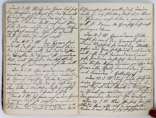 [Manuscript Diary Written by a German Immigrant to California in the Mid-19th Century]