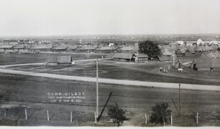 Item #2396 Camp Wilson Fort Sam Houston Texas 1916 [caption title]. Texas Photographica