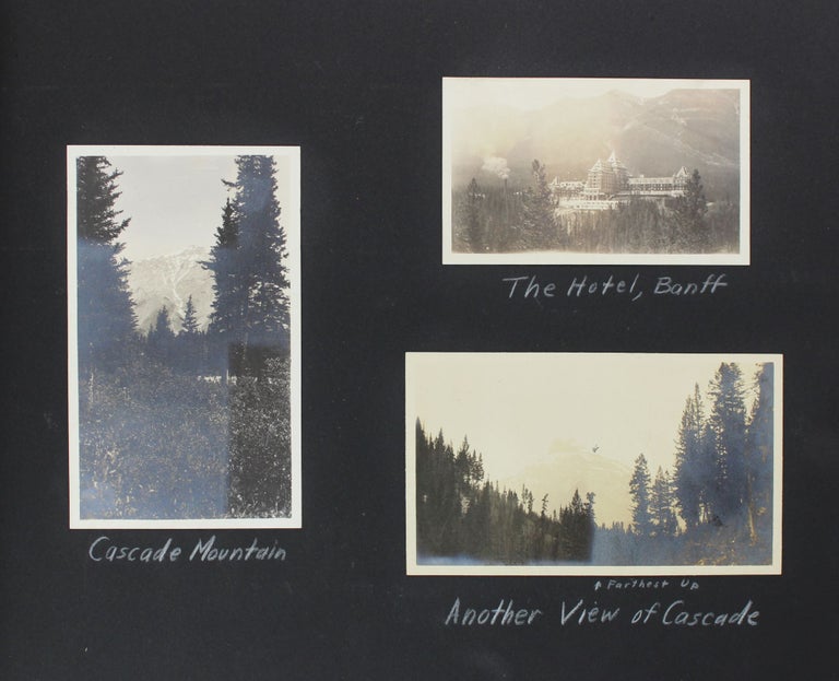Item #2435 [Handsome Annotated Vernacular Photograph Album Documenting Hunting and Travel in Canada and Alaska]. Western Photographica.