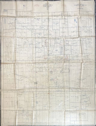 Item #2483 Map of Joiner Area Rusk County Texas. Texas, Oil